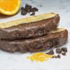 Mezzaluna Biscotti | Belgian Chocolate Dipped Outrageous Orange