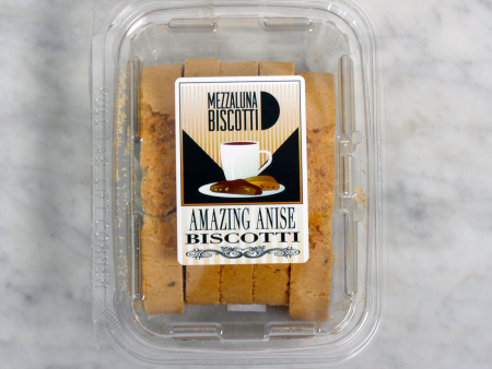 Mezzaluna Biscotti Anise Snack Size
