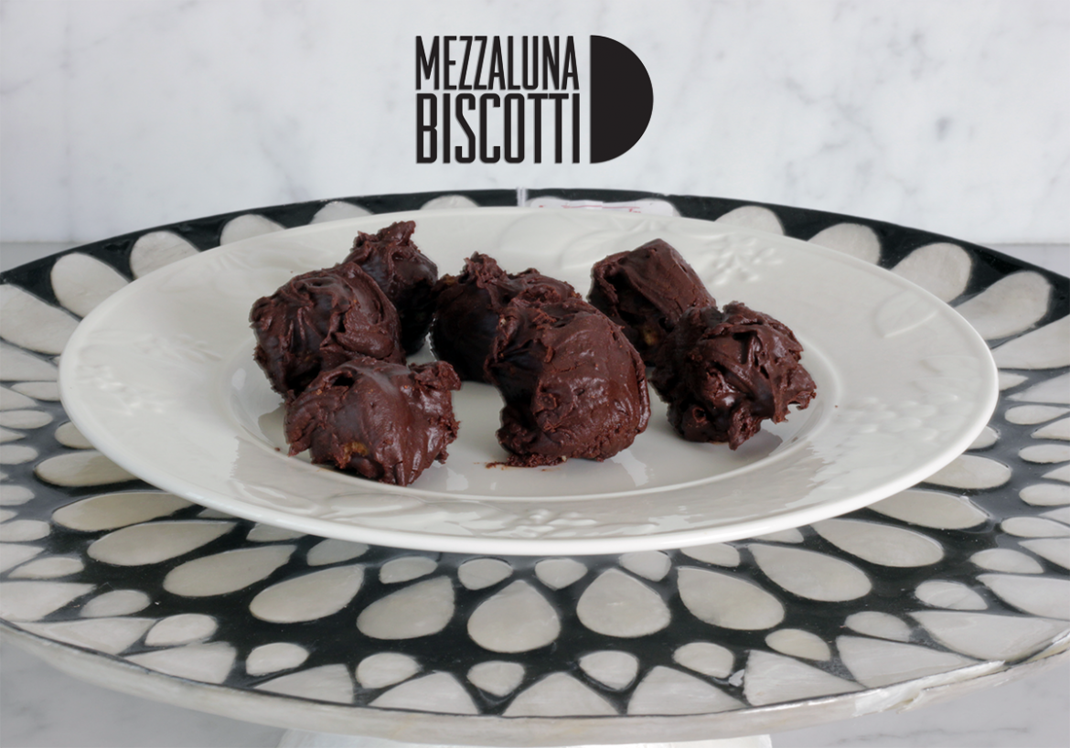 Mezzaluna Biscotti Truffles Recipe